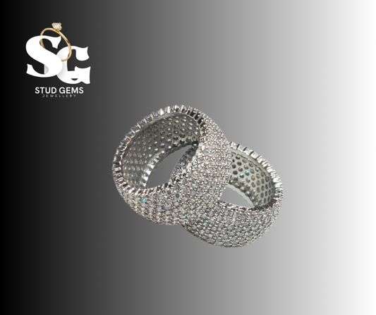Elegant Full Eternity Rings – Stud Gems Jewellery ✨